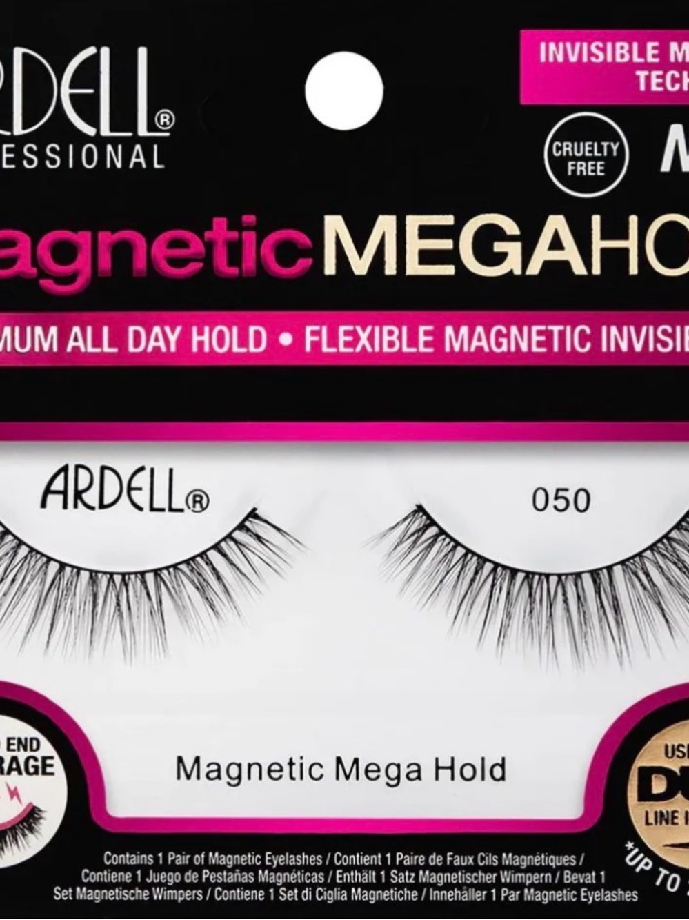 Ardell Professional Magnetic Mega Hold Lashes 050